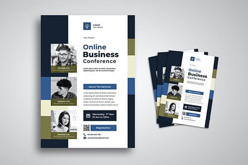 Online Business Conference Flyer