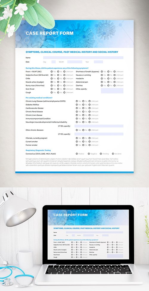 Interactive Medical Form Layout 333538167
