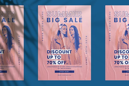 Summer Big Sale PSD