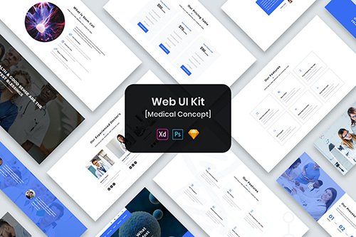 Web UI Kit Medical-02