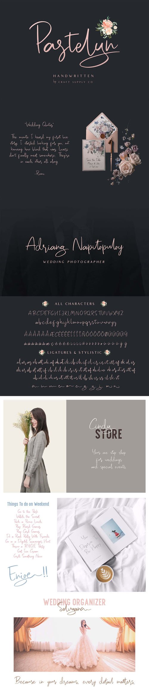 Pastelyn Handwritten Font