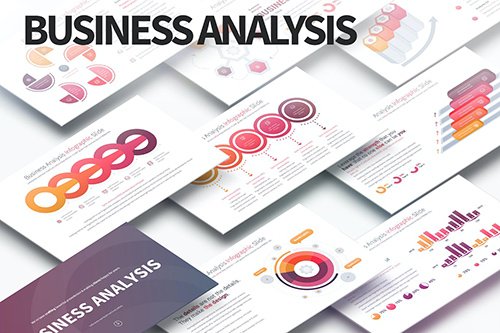 Business Analysis - PowerPoint Infographics Slides