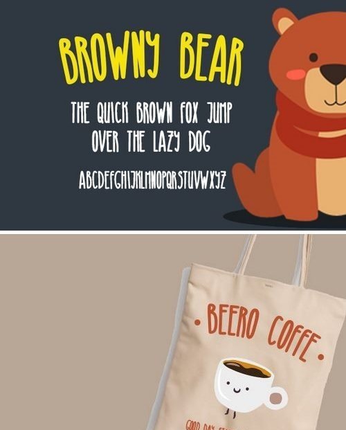 Browny Bear Font