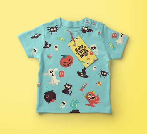 Baby T-shirt Mockup