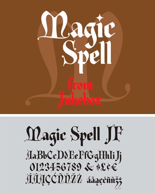 Magic Spell JF Font