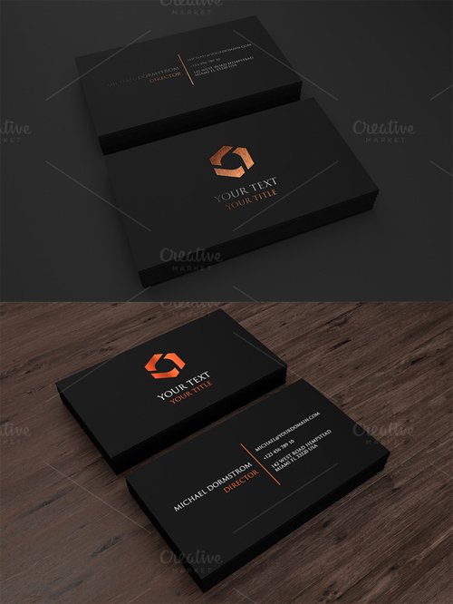 CM - Minimal Business Card 02 486398