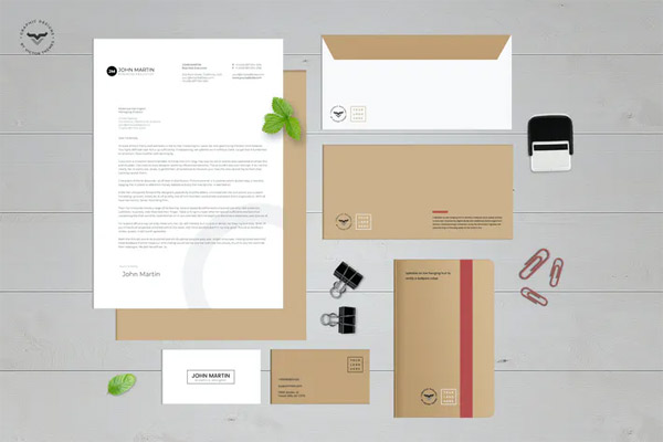 Stationary Kit Mockups