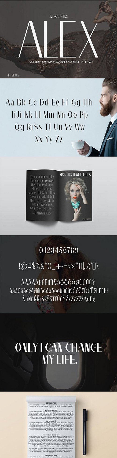 Alex Sans Serif Font Family 1371603