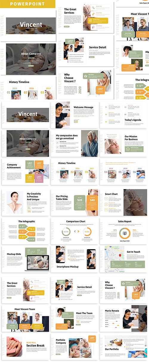 Vincent - Business Powerpoint Template