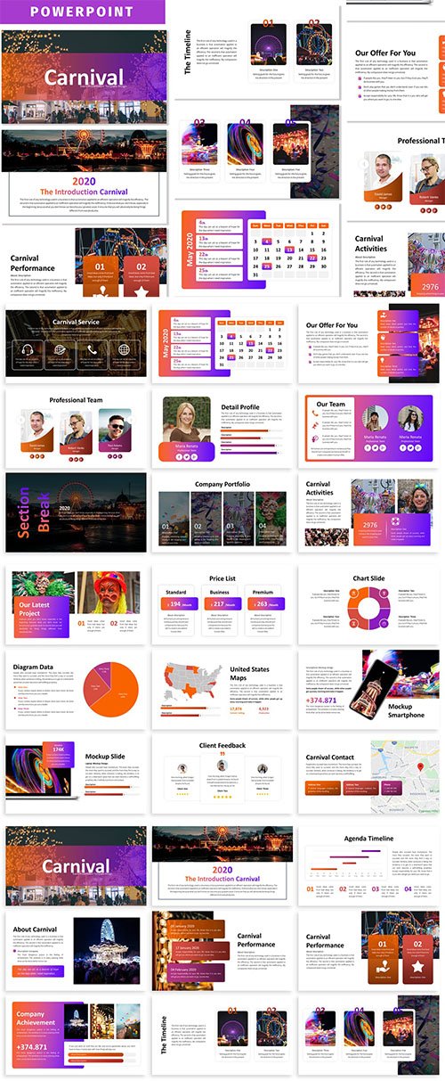 Carnival - Business Powerpoint Template