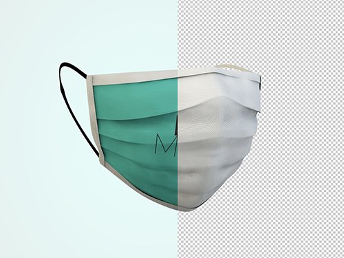 Face Protection Mask Mockup 349051734