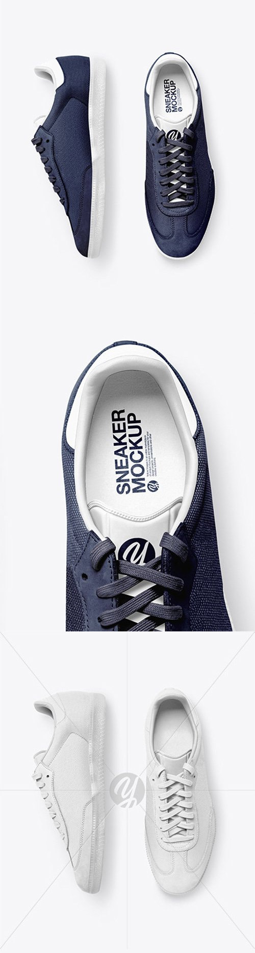 Realistic Sneakers Mockup 60789
