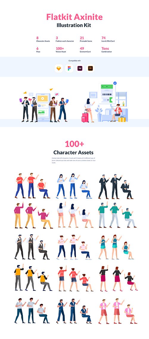 Axinite Illustration Kit
