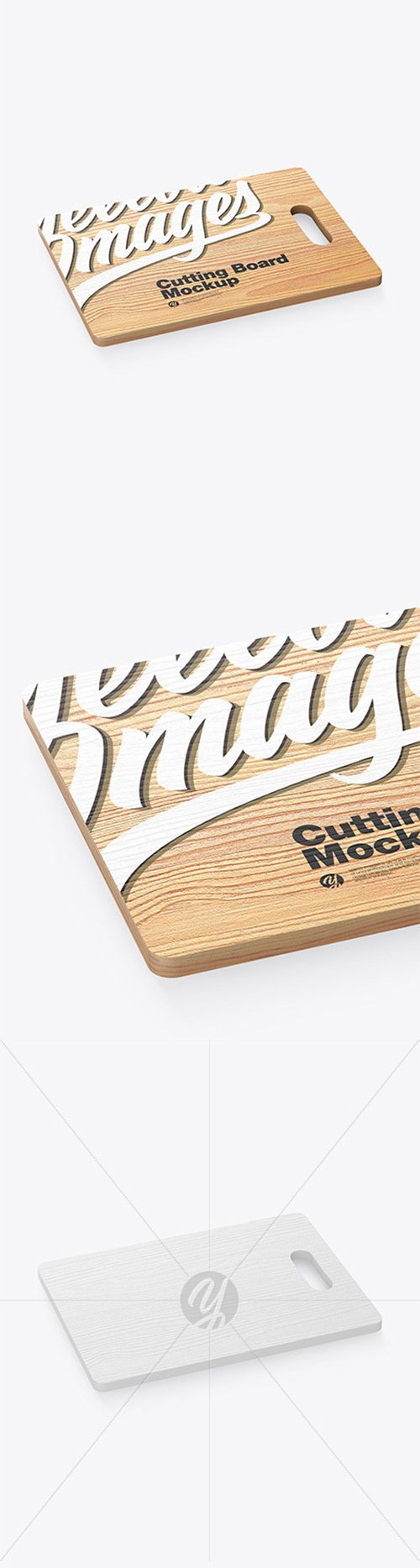 Wooden Cutting Board Mockup 60840