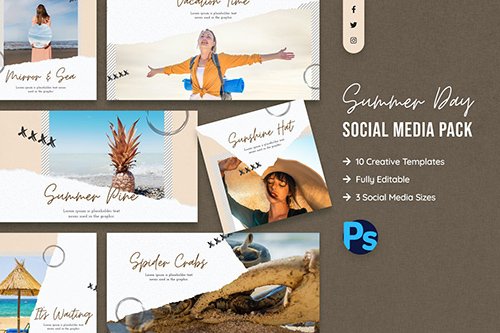 Summer Social Media Template