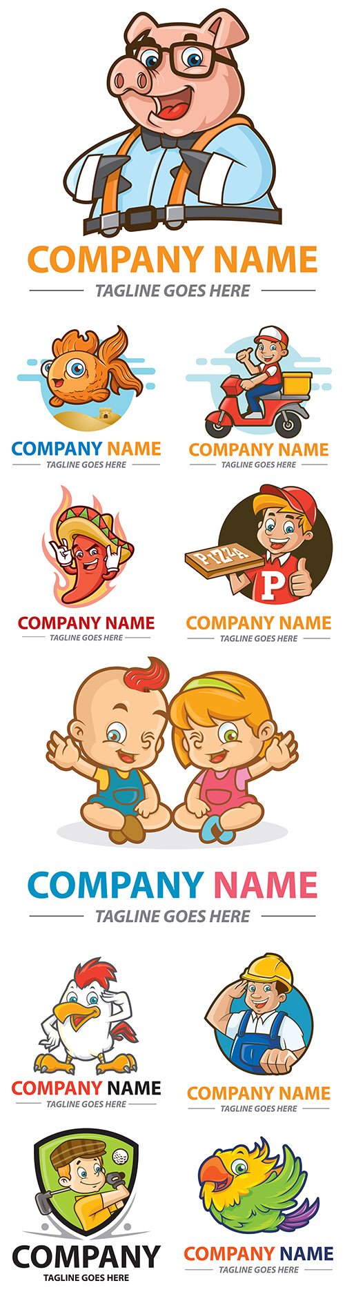 Brand name company logos business corporate design 4