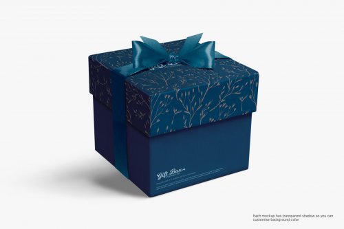 Gift Box Mockups Pack