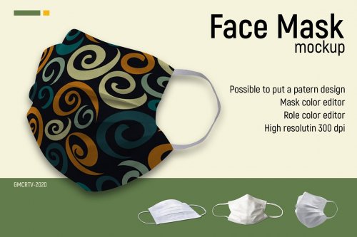 Face Mask Mockup Vr2 5003958