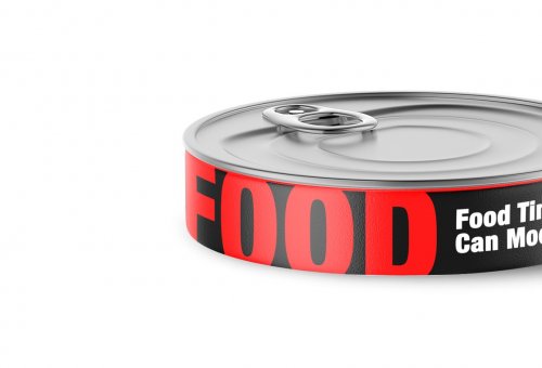 Food Tin Can Mockup 5004774