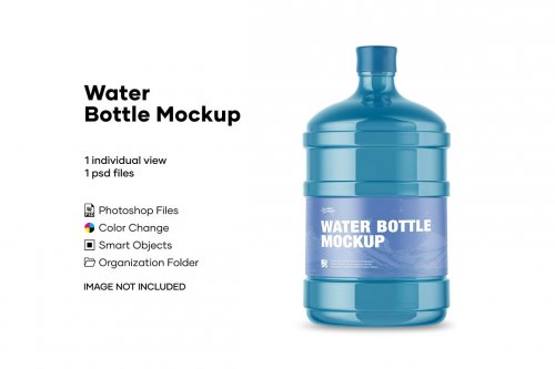 Water Bottle Mockup 5005197