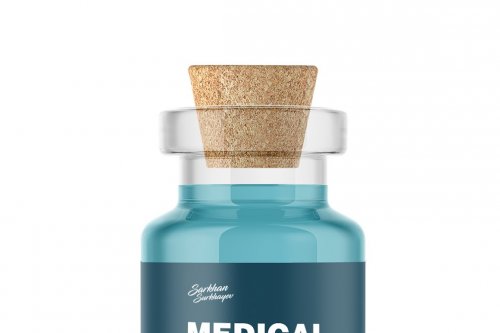 Glass Medical Bottle 5004929