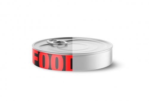 Food Tin Can Mockup 5004774