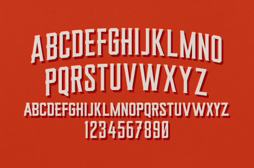 Rodenberg multipurpose display typeface