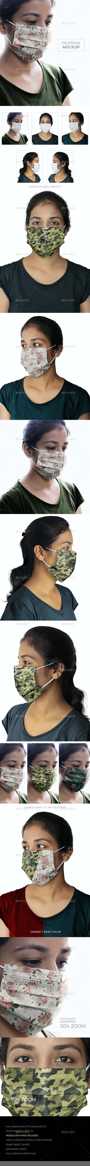 Face Mask Mockup 26675060