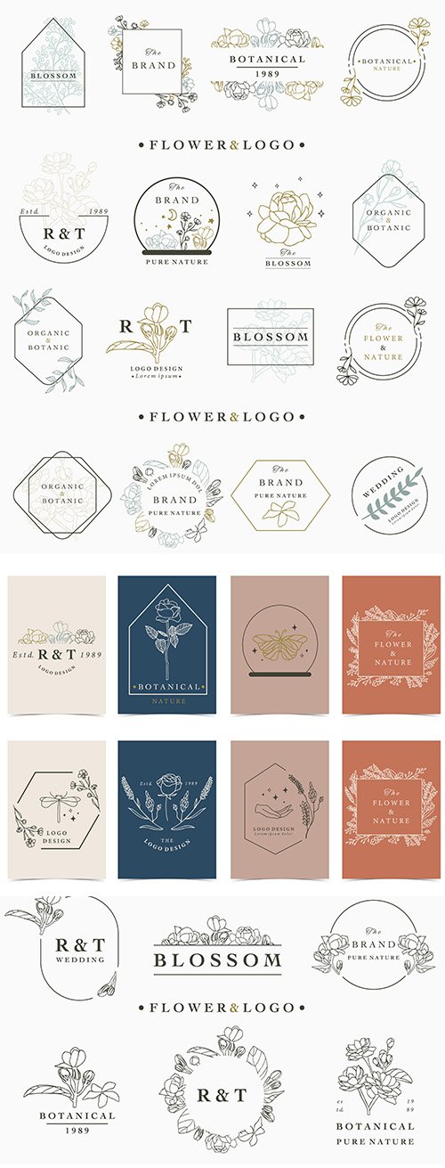 Flower Logo Collection