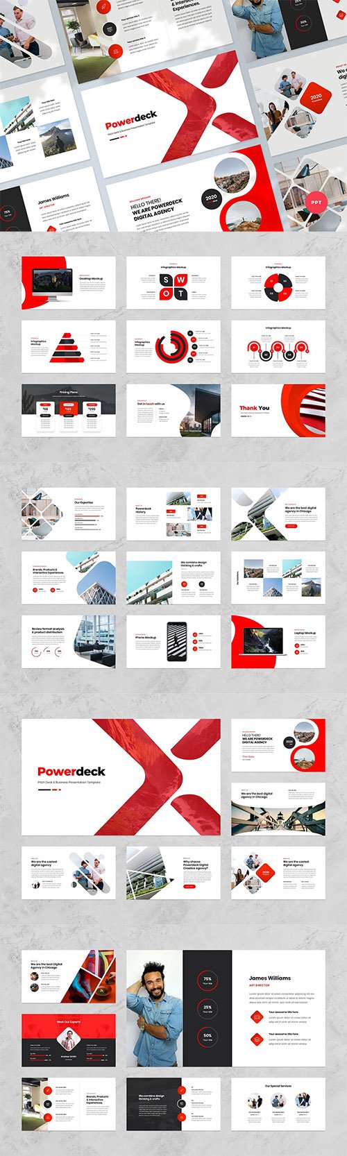 Pitch Deck & Business Powerpoint Template