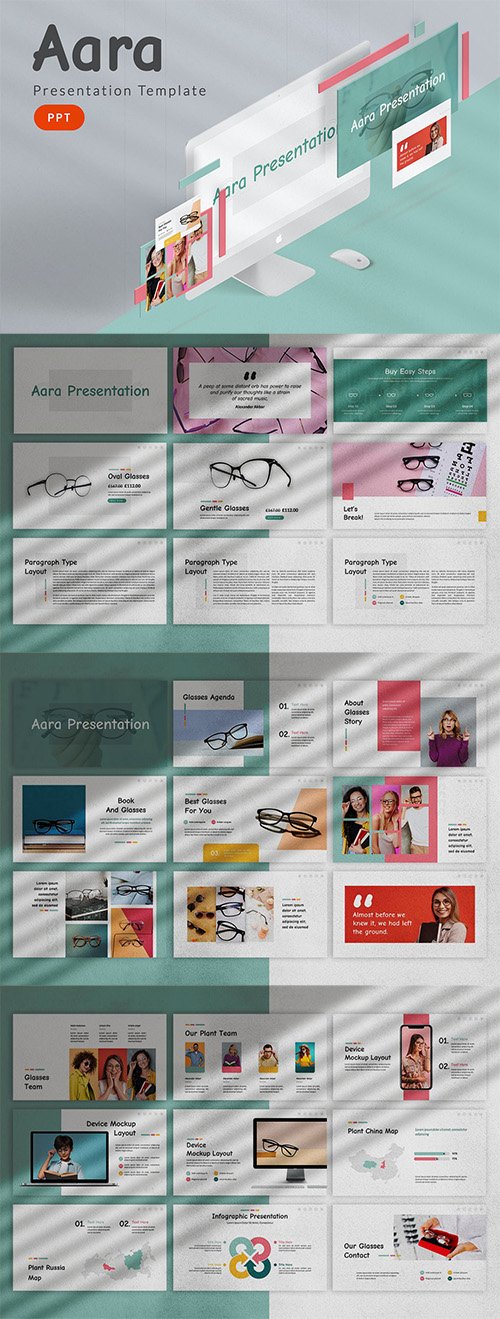 Aara - Education PowerPoint, Keynote, Google Slides Templates
