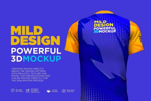 Polo shirt 3D Mockup 4606266