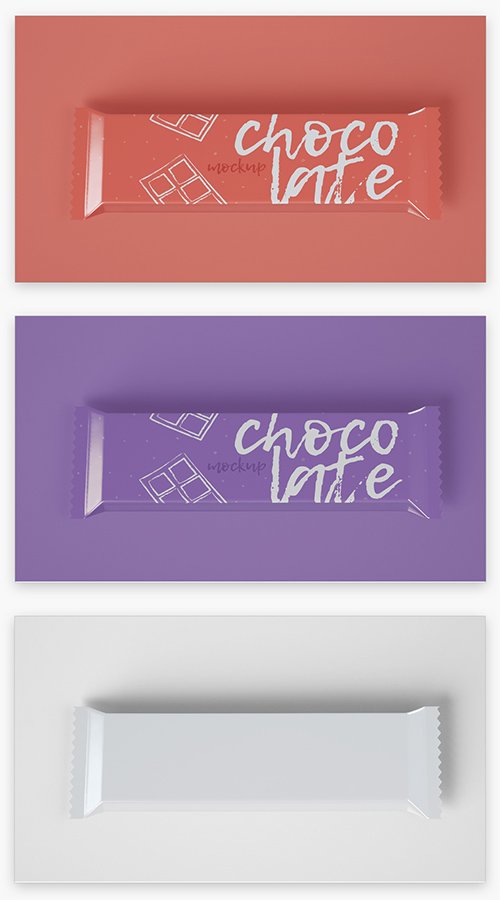 Chocolate Snack Bar Mockup 351293962