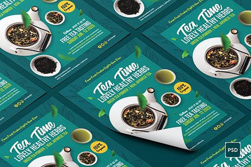 Green Tea Flyer