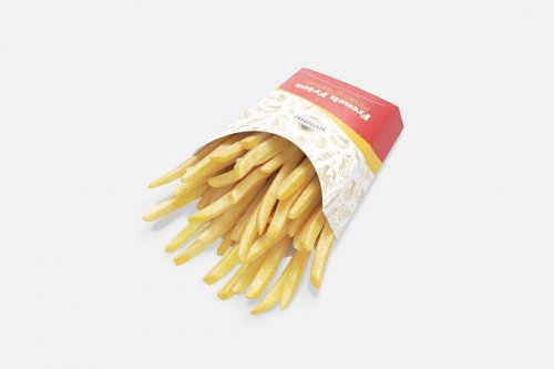 French Fries Packaging Mockup 5025126