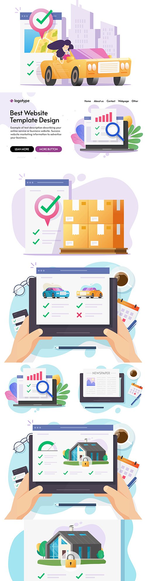 Smart home security and logistics for internet technology delivery