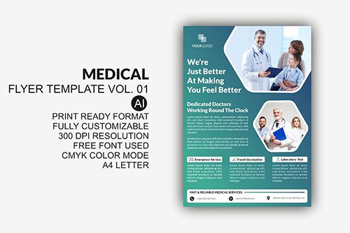 Medical Flyer Template Vol. 01