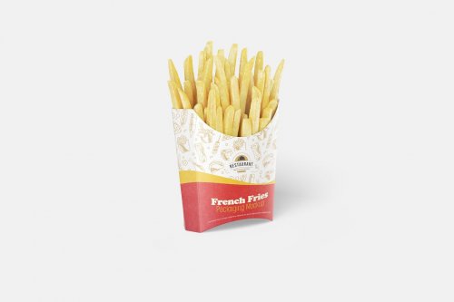 French Fries Packaging Mockup 5025126