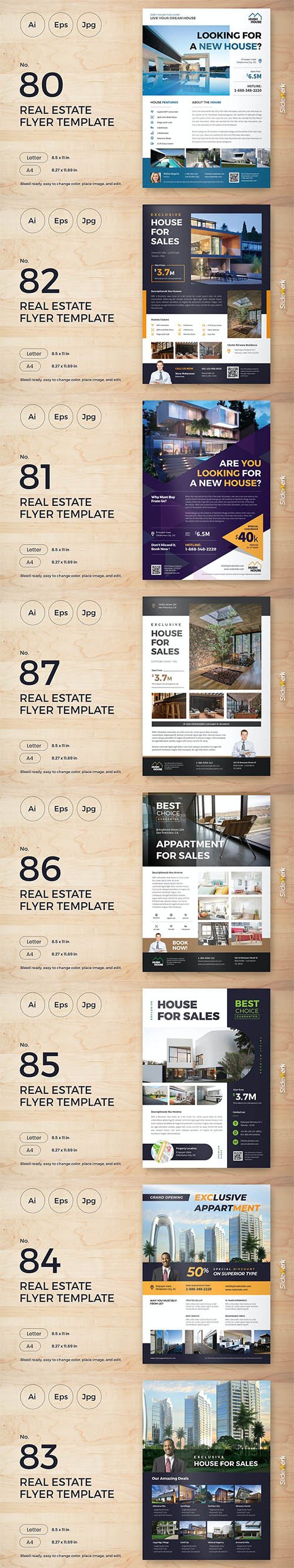 Real Estate Flyer Templates - Slidewerk