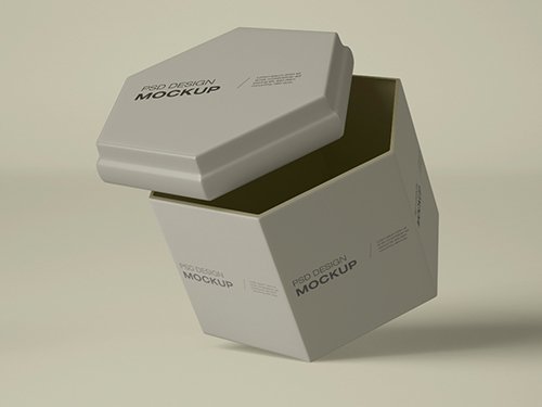 Cream Container Mockup 348970220