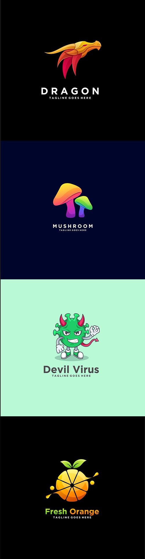 Illustration Logo Set