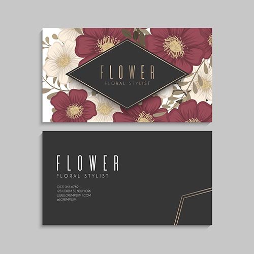 Flower Business Cards