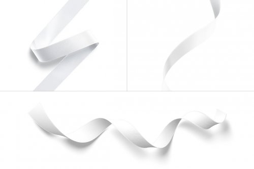 Ribbon Mockups Set 5045392