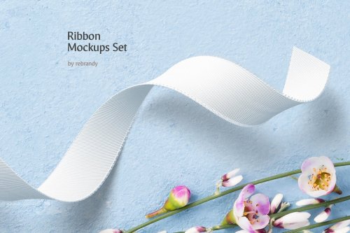 Ribbon Mockups Set 5045392