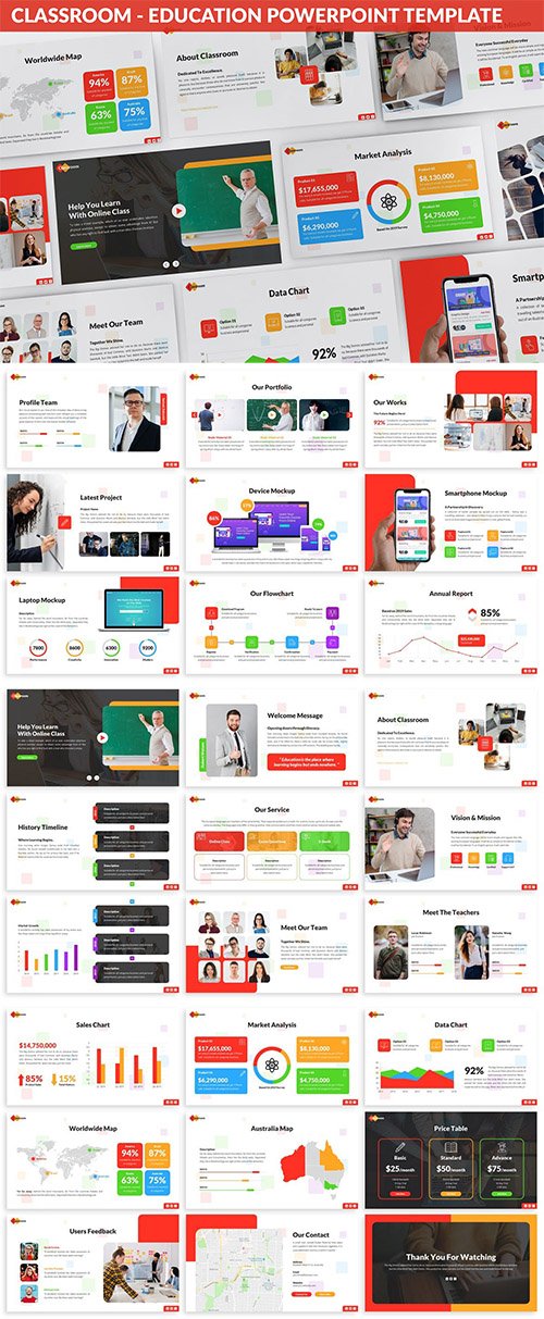 Classroom - Education Powerpoint Template