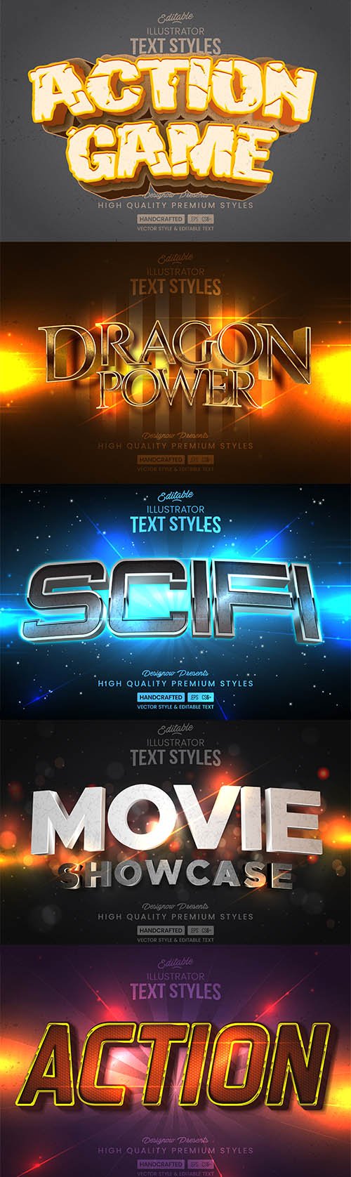 Super text style Pack