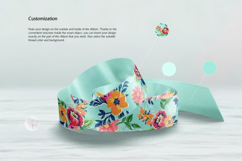 Ribbon Mockups Set 5045392