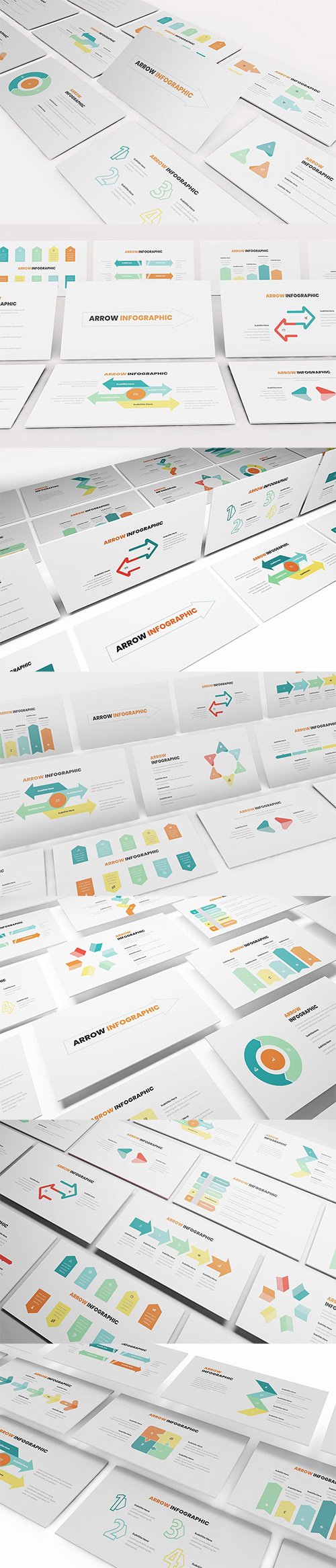 Arrow Infographic PowerPoint, Keynote, Google Slides Templates