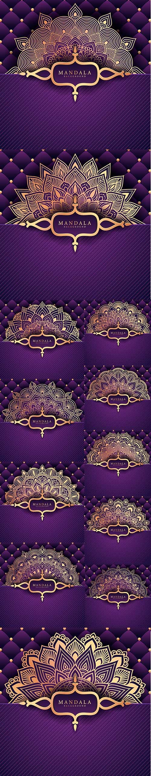 Flower Luxury Mandala Background