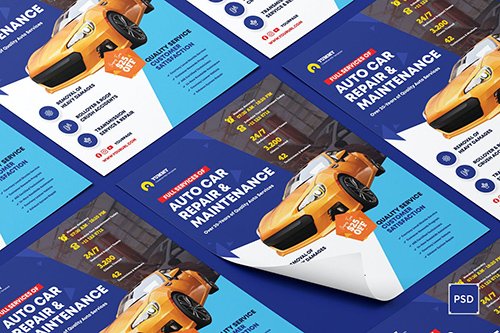 Car Repair Services Flyer